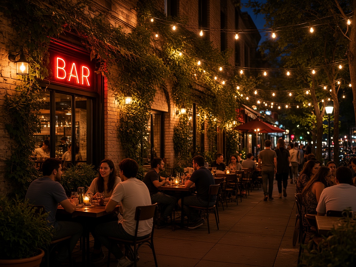 An evening street in Inman Park